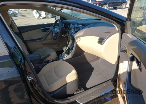 2013 Hyundai Elantra Gls из США, поврежденный, VIN KMHDH4AE2DU587789